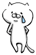 White guy sticker #82545