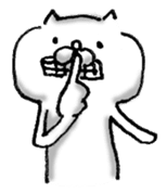 White guy sticker #82547