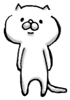 White guy sticker #82550