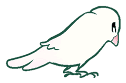 wing&tail (bird) sticker #82700