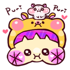 Hanappe*Animal sticker #82757