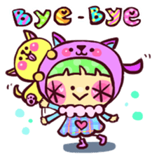 Hanappe*Animal sticker #82761