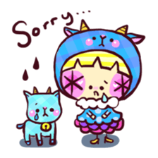 Hanappe*Animal sticker #82762