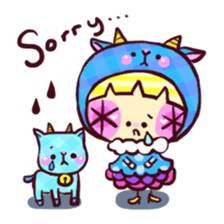 Hanappe*Animal sticker #82762