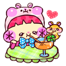 Hanappe*Animal sticker #82765