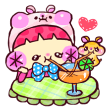 Hanappe*Animal sticker #82765