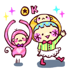 Hanappe*Animal sticker #82771