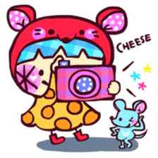 Hanappe*Animal sticker #82774