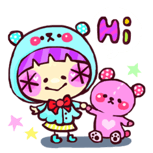 Hanappe*Animal sticker #82775