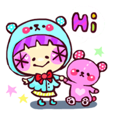 Hanappe*Animal sticker #82775