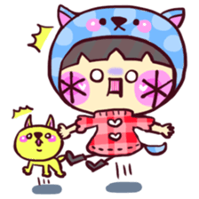 Hanappe*Animal sticker #82777