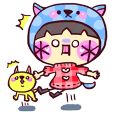 Hanappe*Animal sticker #82777