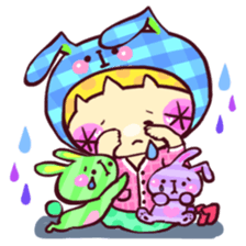 Hanappe*Animal sticker #82781