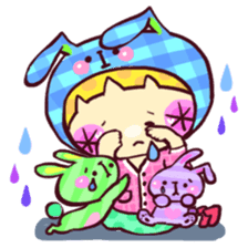 Hanappe*Animal sticker #82781