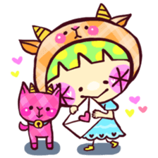 Hanappe*Animal sticker #82782