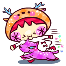 Hanappe*Animal sticker #82784