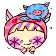 Hanappe*Animal sticker #82785