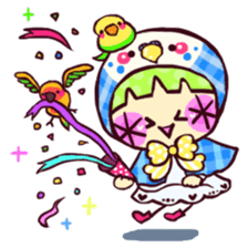 Hanappe*Animal sticker #82786