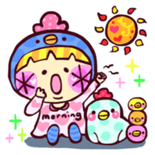 Hanappe*Animal sticker #82787