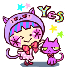 Hanappe*Animal sticker #82793