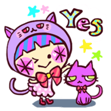 Hanappe*Animal sticker #82793