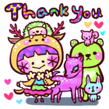 Hanappe*Animal sticker #82794