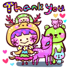 Hanappe*Animal sticker #82794