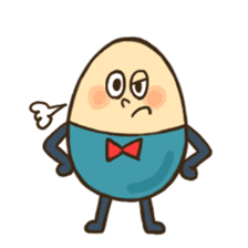 Mr.egg&Friends sticker #83037