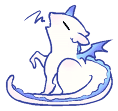 wing&tail (dragon) sticker #83226