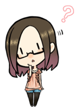 Hara Yumi's MaruMaru Radio Stamp sticker #83330