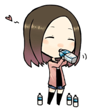 Hara Yumi's MaruMaru Radio Stamp sticker #83333