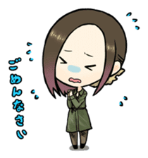 Hara Yumi's MaruMaru Radio Stamp sticker #83345