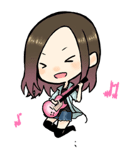 Hara Yumi's MaruMaru Radio Stamp sticker #83354