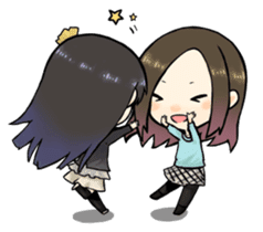 Hara Yumi's MaruMaru Radio Stamp sticker #83355