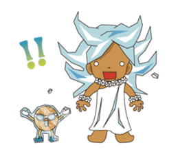 Hula Lehua Hawaiian sticker sticker #83367