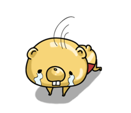 metal bear sticker #83405