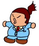 Pooo-yan. sticker #83926