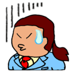 Pooo-yan. sticker #83939