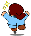 Pooo-yan. sticker #83947