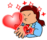 Pooo-yan. sticker #83948