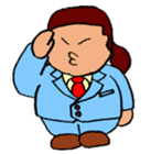 Pooo-yan. sticker #83951