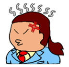 Pooo-yan. sticker #83954