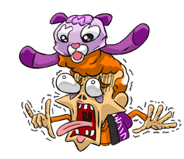 "mononofu" urya! oi! urya! oi! sticker #84160