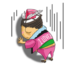 "mononofu" urya! oi! urya! oi! sticker #84162