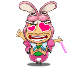 "mononofu" urya! oi! urya! oi! sticker #84170