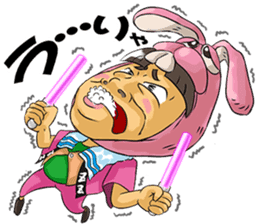 "mononofu" urya! oi! urya! oi! sticker #84182