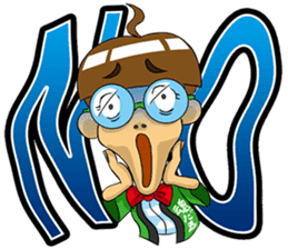 "mononofu" urya! oi! urya! oi! sticker #84185