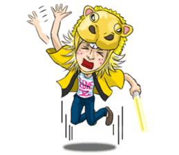 "mononofu" urya! oi! urya! oi! sticker #84195