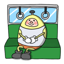 roll boy sticker #84521