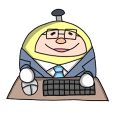 roll boy sticker #84532